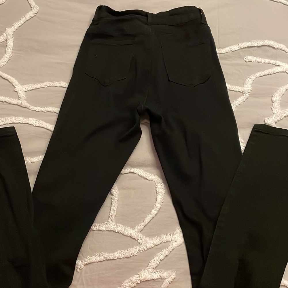 High Rise Skinny Jeans w/Rips - Picture 2 of 2